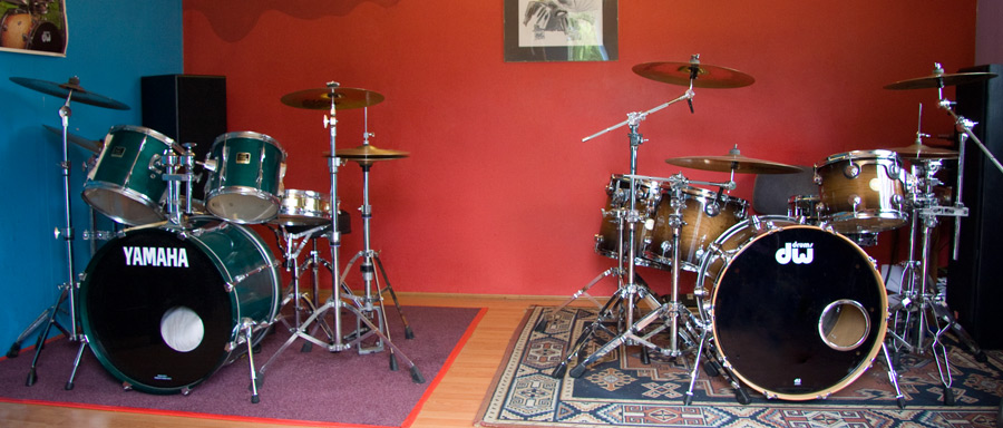 Dual Drum Tuition studio